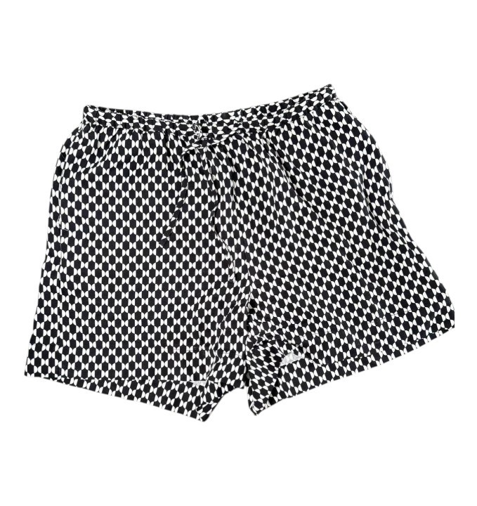 JAG Women's Shorts, Size 8, 100% Viscose, Black Geo. Buyers Note - Discoun