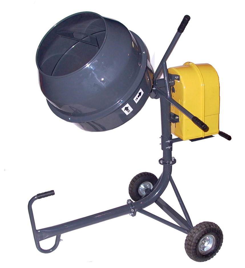 Electric Cement Mixer 450W 120L Gross Capacity x 1 unit, NEW