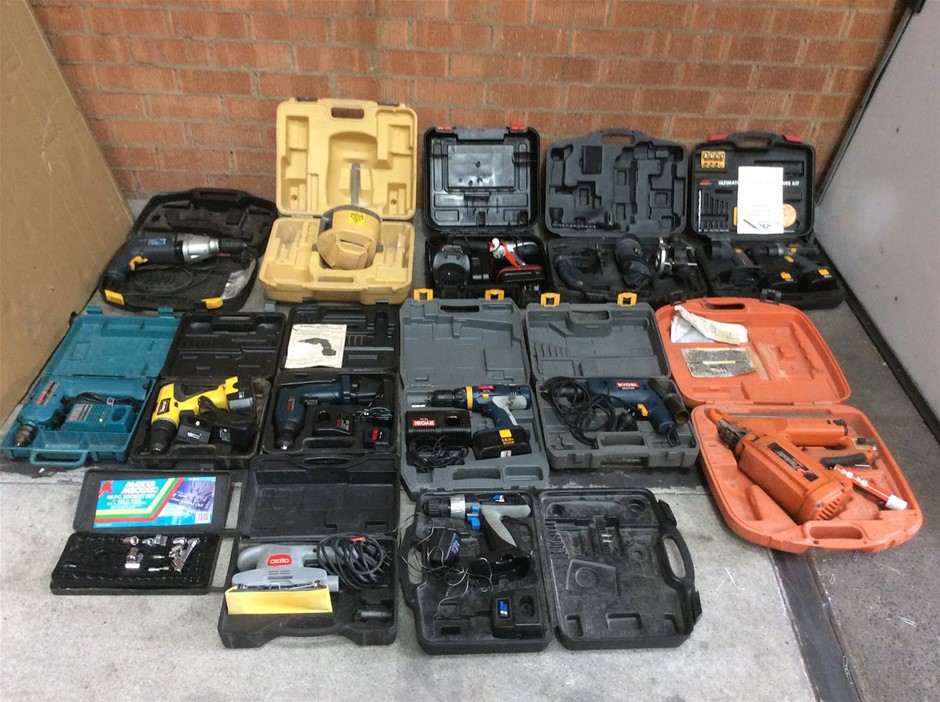 Assorted Power Tools and Accessories - NSW