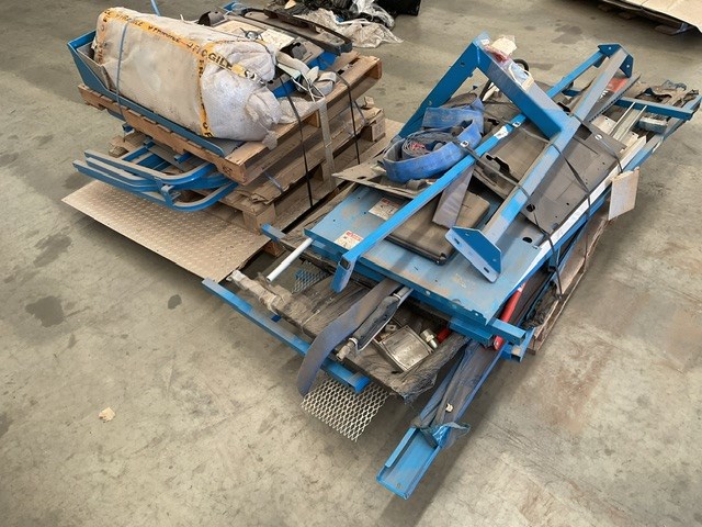 <p>Assorted Machinery Panel Parts </p>