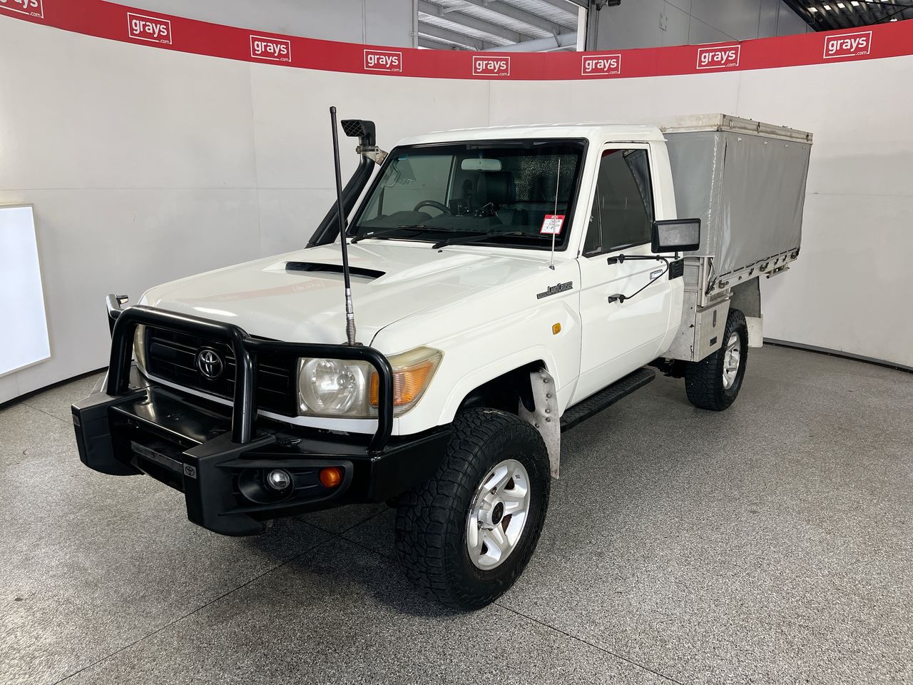 2011 Toyota Landcruiser Workmate VDJ79R Turbo Diesel Manual Cab Chassis