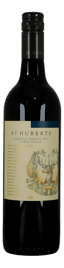 St Hubert's Cabernet Merlot 2017 (1x 750mL), AUS.
