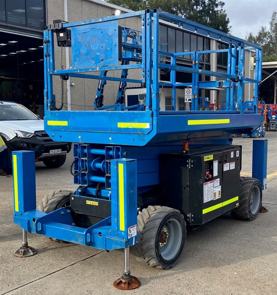 2016 Genie GS3369RTAU Scissor Lift - 33ft (10.0m) - Diesel - Arndell Park