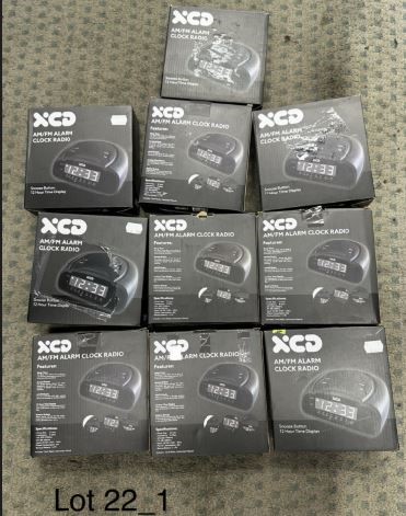 AM/FM Alarm Clock Radio