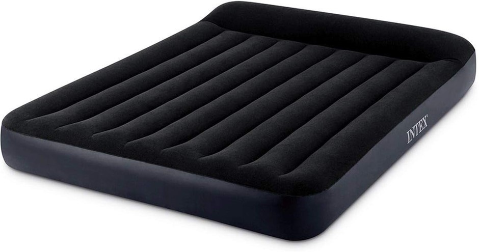 INTEX 64143 Queen Dura-Beam Pillow Rest Classic Airbed, no pump, Size (1.52