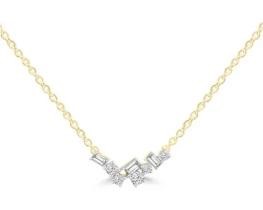 9K Yellow GOLD 0.12CT HI I1 DIAMOND RING