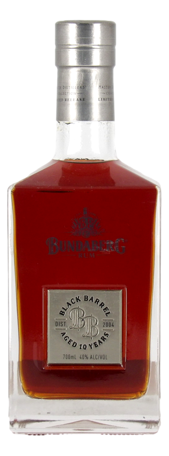 Bundaberg Rum Master Distillers Black Barrel Clear Glass (1x 700mL)