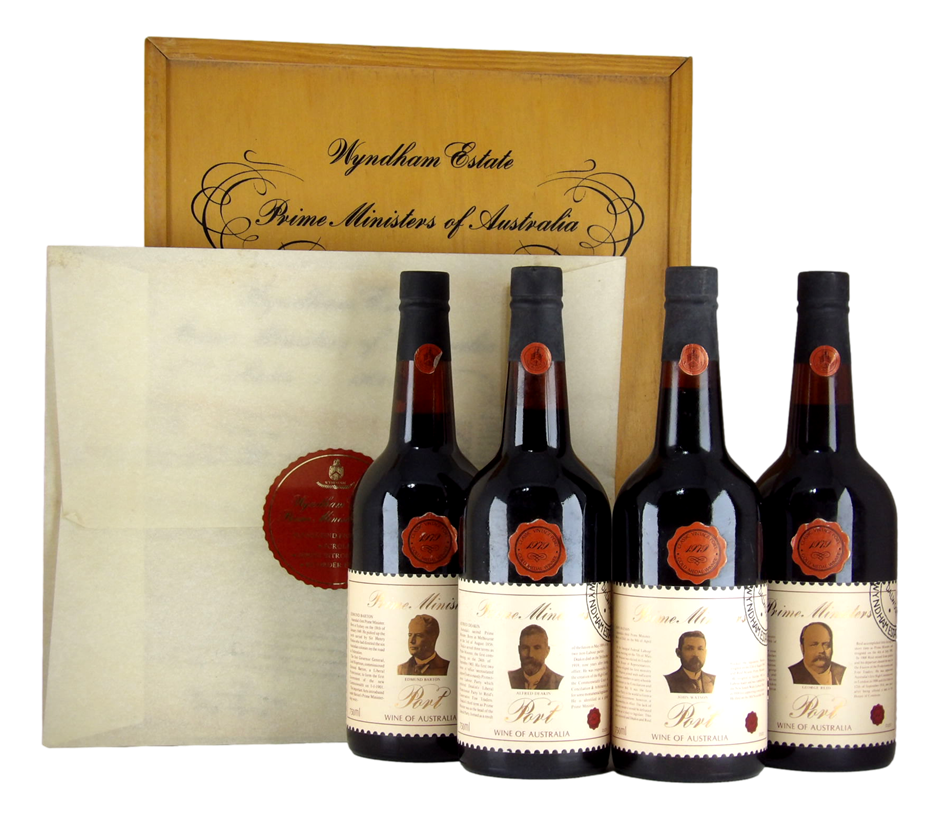 Wyndham Estate Prime Ministers Port Series 1 1901–1910 (4x 750mL)