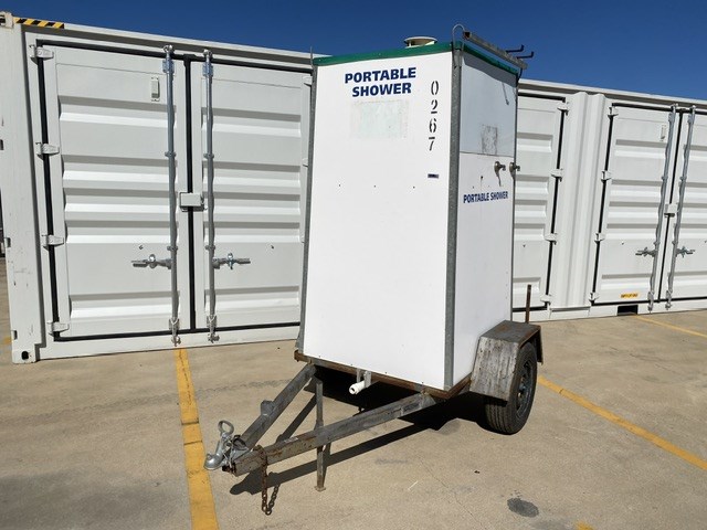 <p>2003 Chem Loo Trailer Mounted Shower</p>