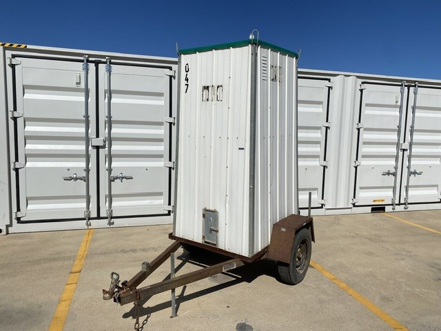 2008 Chem Loo Single Mounted Toilet Trailer