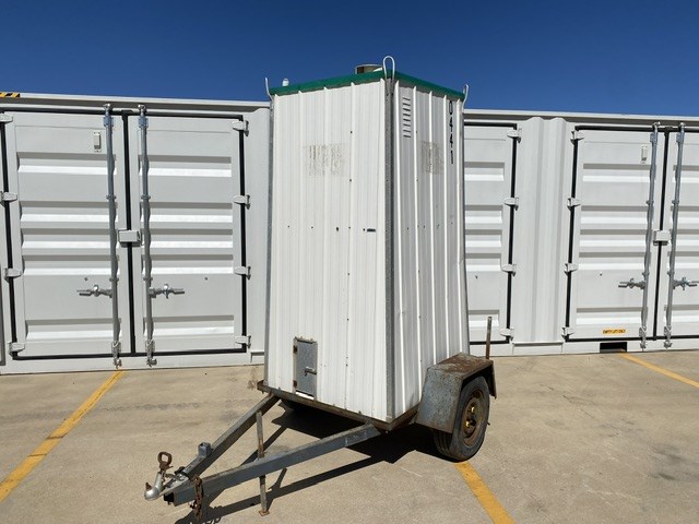 2002 Chem Loo Single Mounted Toilet Trailer