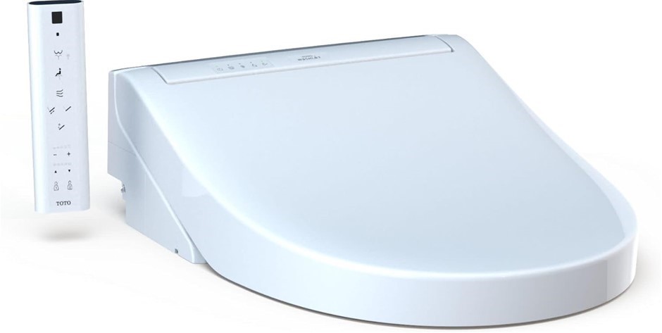 TOTO Washlet C5 Electronic Bidet Toilet Seat with Premist and EWater + Wand