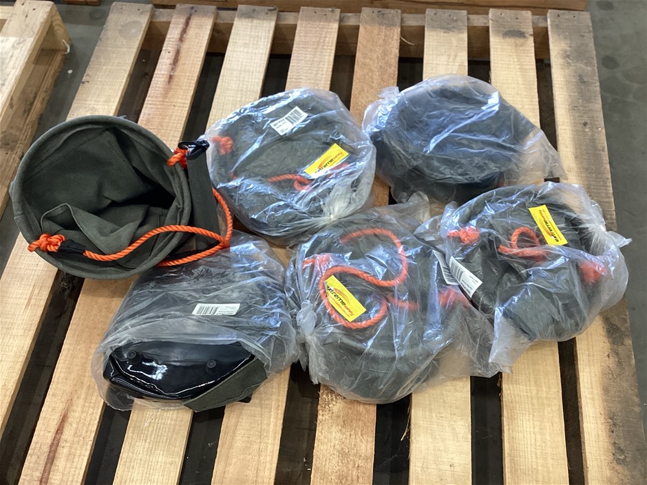 Canvas Pole Gear Bags x 6
