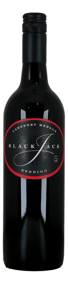Blackjack Vineyards Cabernet Merlot 2016 (1x 750mL), AUS.