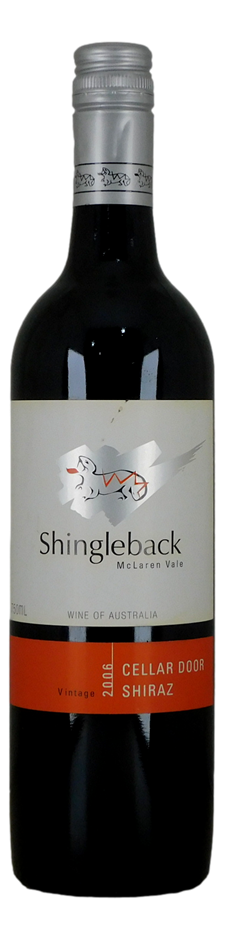 Shingleback Cellar Door Shiraz 2006 (1x 750mL), AUS.