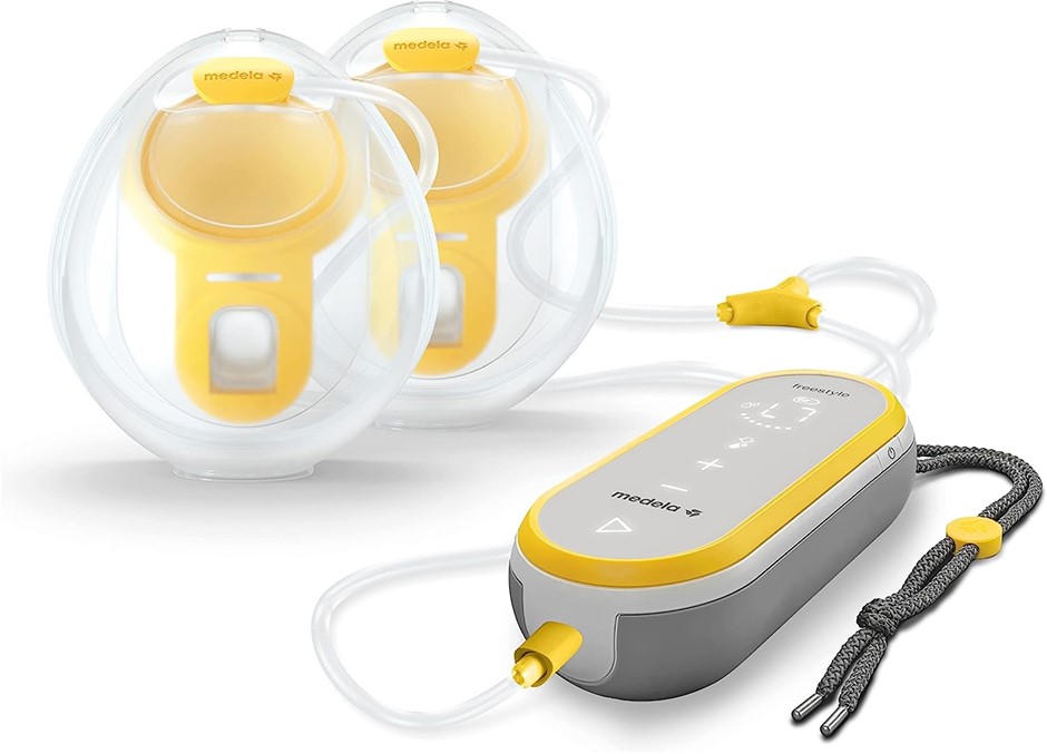 MEDELA Freestyle Hands-Free Double Electric Breast Pump. NB: May Be Missing