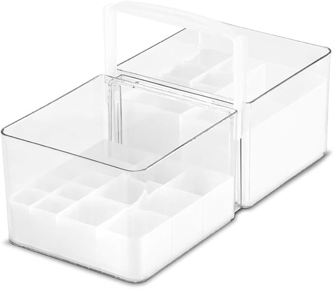 MADESMART Portable Tote with Dividers-Stack Collection Stackable & BPA-Free