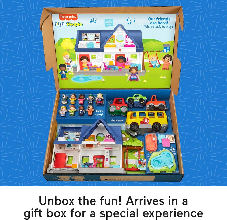 Fisher-Price Little People Toddler Gift Set, Ready for Summer, Interactive