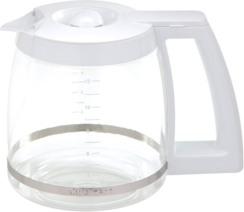 CUISINART 12-Cup Replacement Coffee Carafe, White (DGB-500WRC).