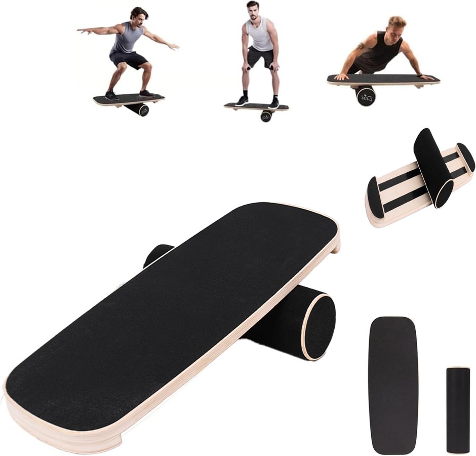 RYUREI Balance Board, Stability Core Trainer, Training Board for Exercise,