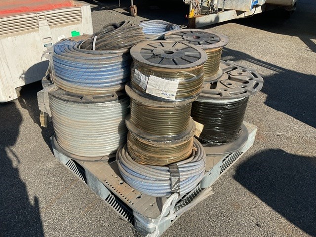 Assorted Rolls Of Hose