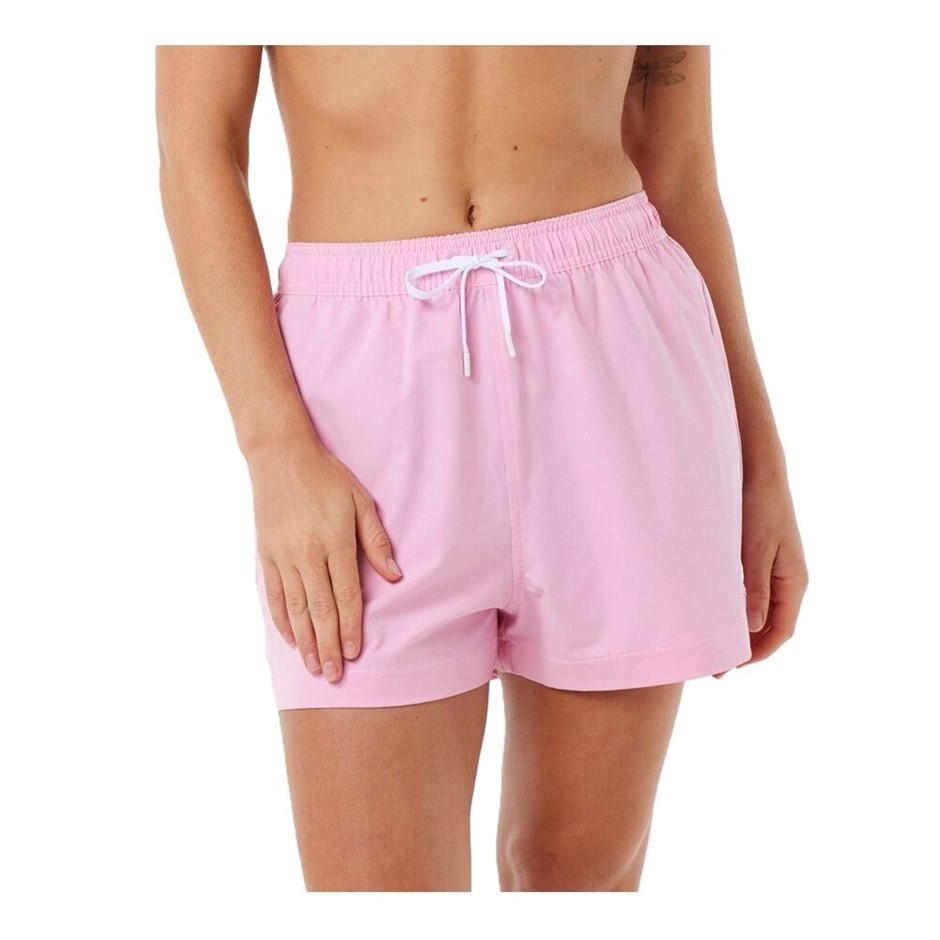 RIP CURL Women’s Stephanie Gilmore 5" Boardshorts, Size XL, Pink. RRP: $69.