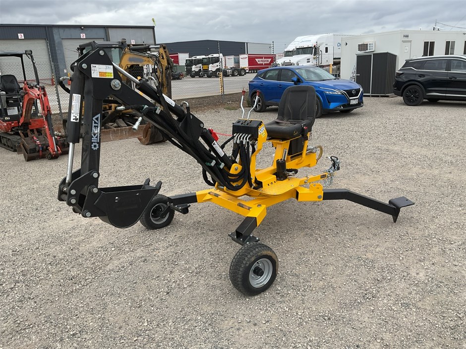 Iketa Spider Mini Excavator Towable