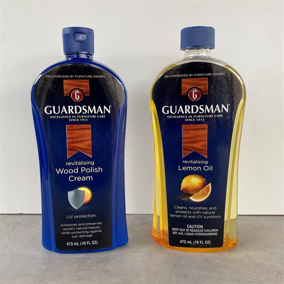 2x Guardsman Revitalizing Wood Finish Products 473ml