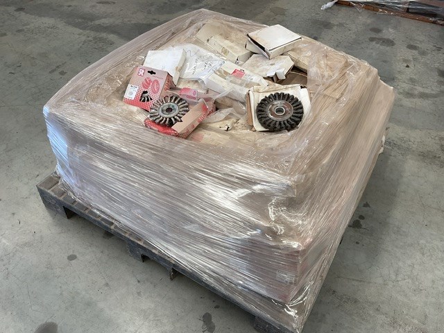 Pallet of Wire Wheels