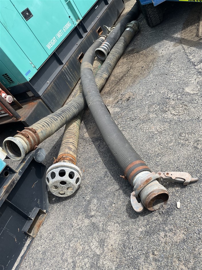 4 x Pump Hose Suction - 200mm -  Bunbury