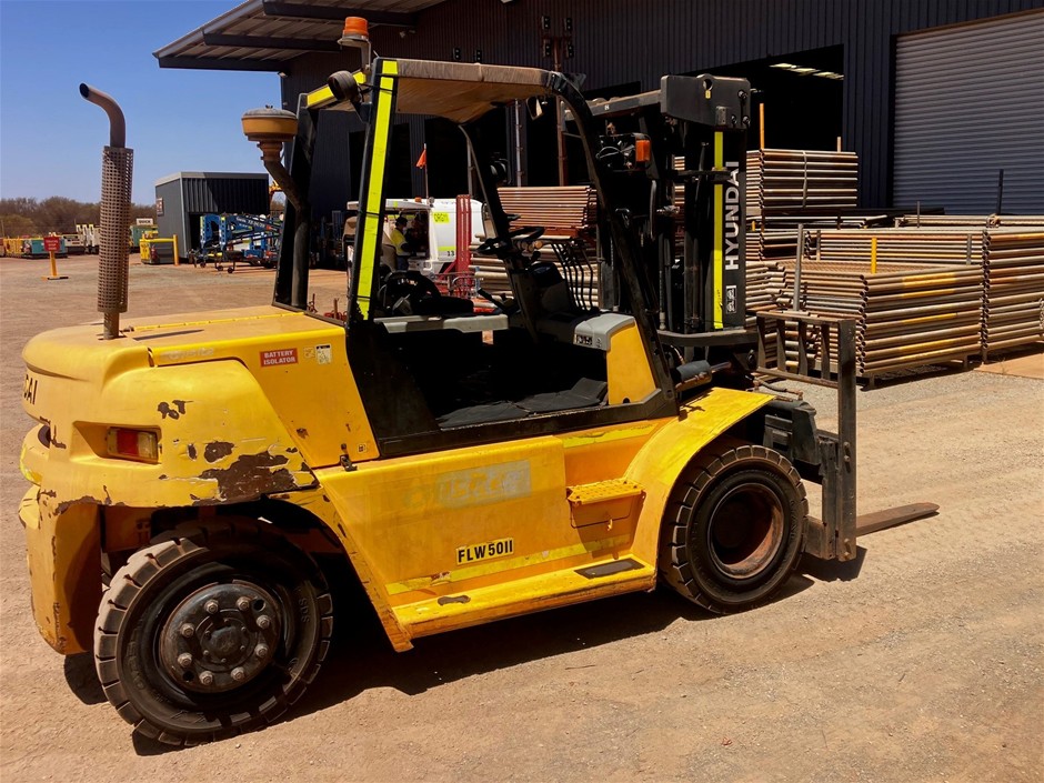 2011 Hyundai HDF50-7S Forklift - 5.0t - 3.0m - Diesel - Newman