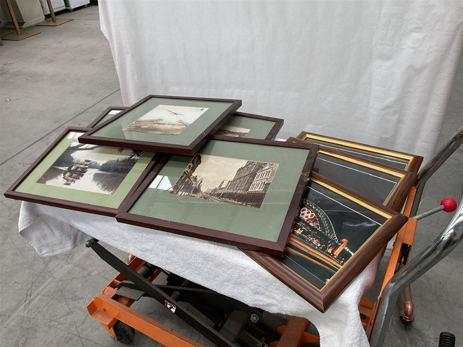 Vintage Photos Framed X 8
