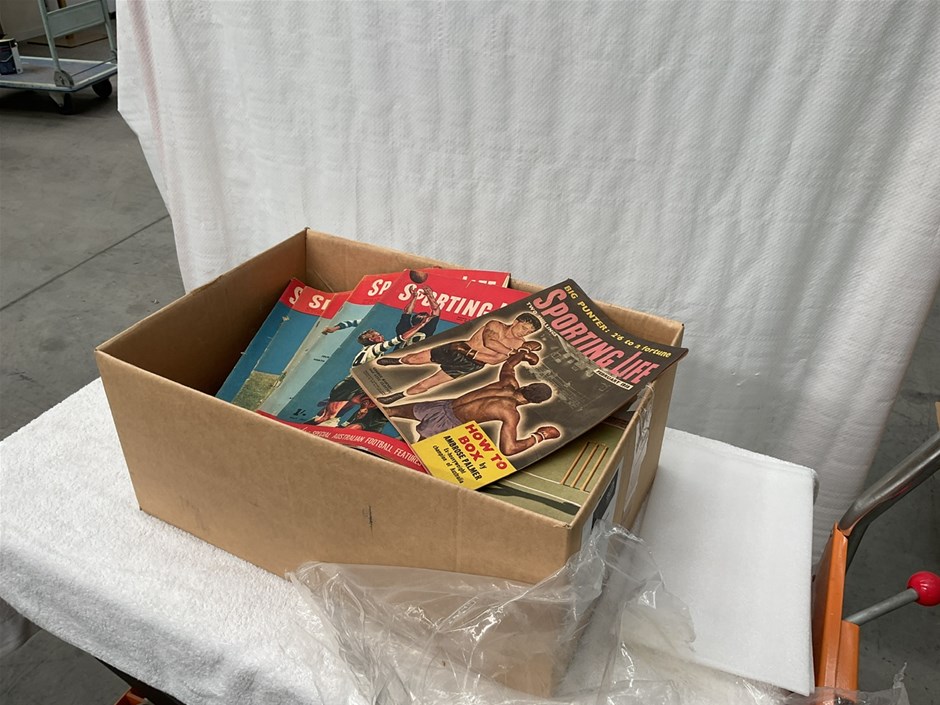 Collection of Vintage Sporting Life Magazines