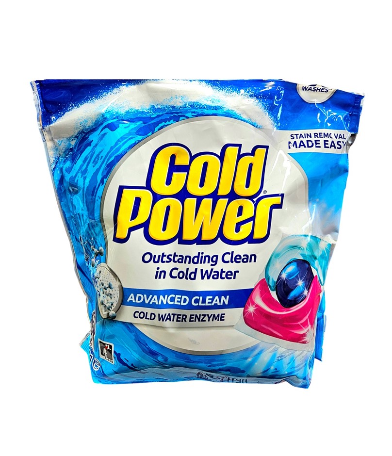 2 x COLD POWER Outstanding Clean in Cold Water Laundry Detergent Capsules,