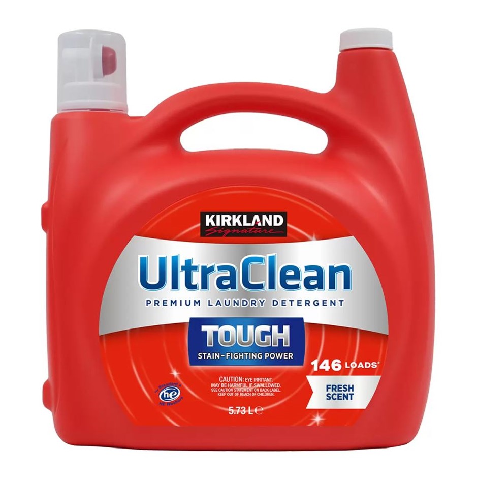 SIGNATURE Ultra Laundry Liquid Detergent Fresh Scent, 5.73L. N.B: Minor lea