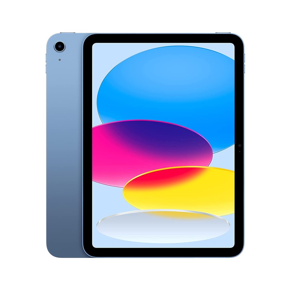APPLE 10.9-inch iPad, Wi-Fi, 64GB, Blue, 10th Generation, Model A2696, MPQ1