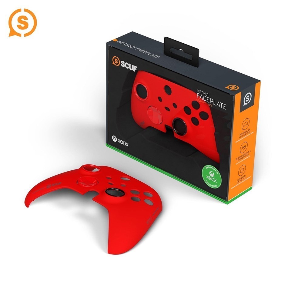 SCUF Instinct Controller Removeable Faceplate Kit - Anti Friction Rings - X