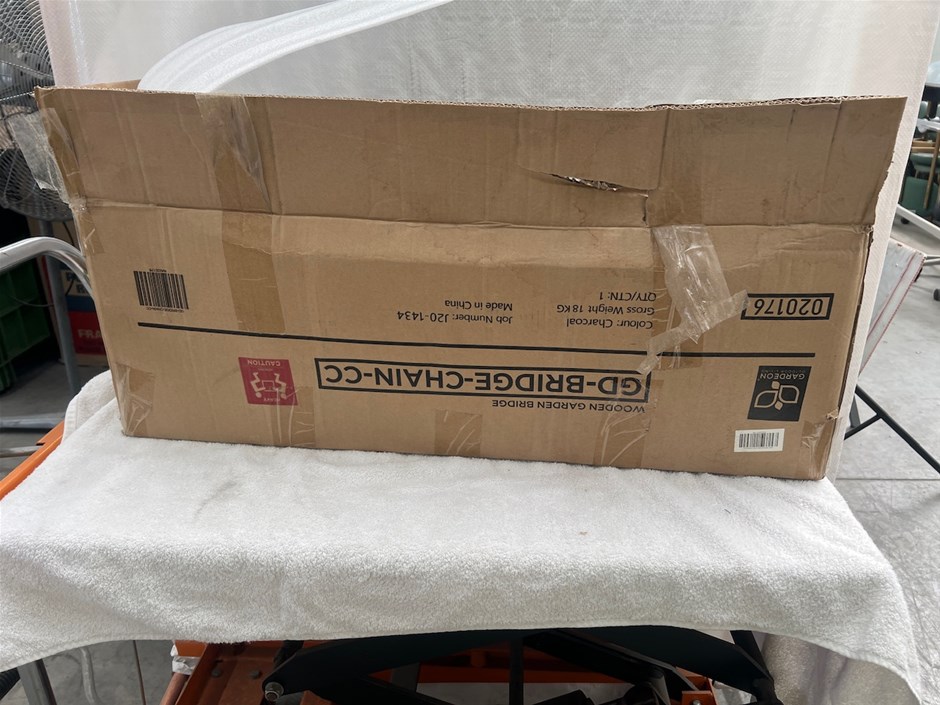 Wooden Garden Bridge