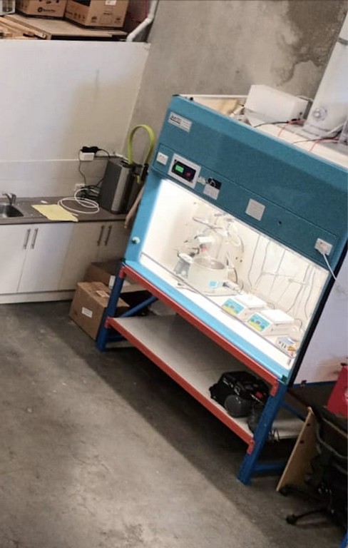 Fume Hood 200cm with FT300 Chemical Resistant Fan Exhaust Motor