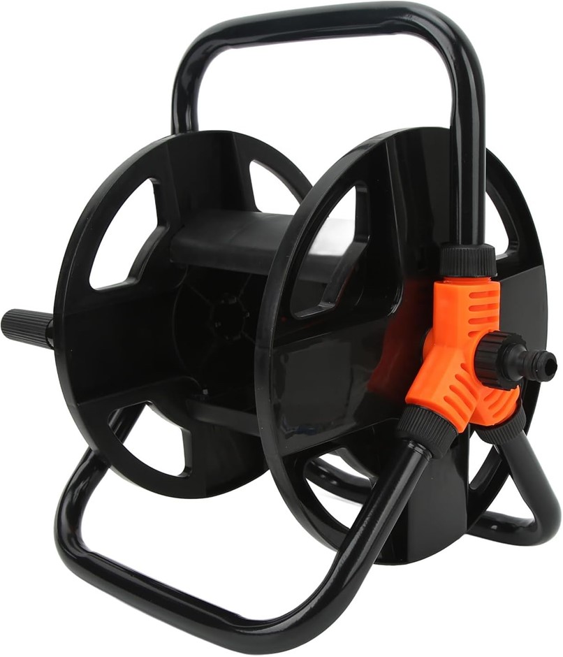 Garden Hose Reel Water Pipe Storage Rack, Portable Garden Hose Reel Cart, G