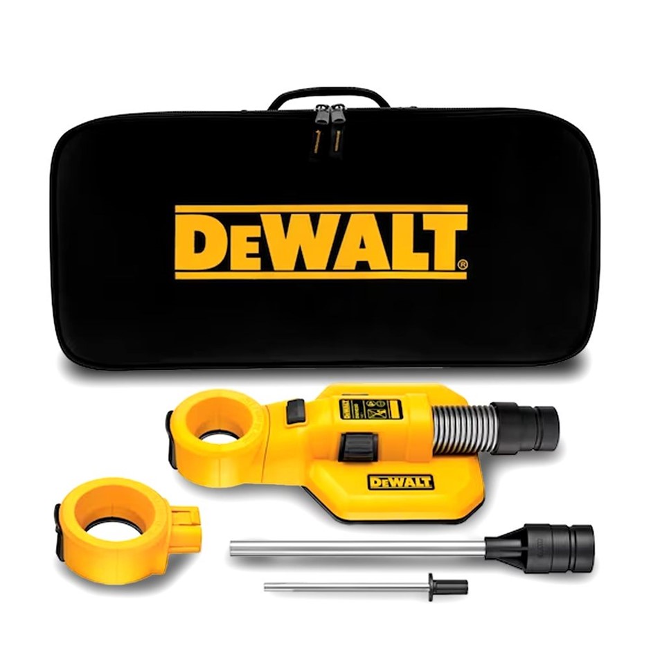 DeWALT Drilling Dust Extraction System and Hole Cleaning.