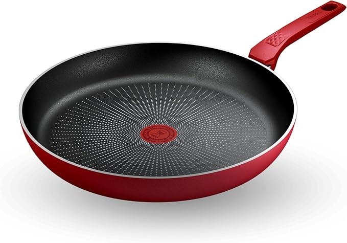 TEFAL Daily Expert Red Non-Stick Frypan, 32cm.
