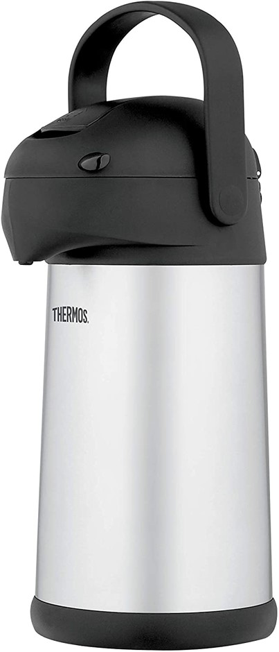 THERMOCAFE Stainless Steel Vacuum Insulated Pump Pot, 2.5L, Model: P3025AUS