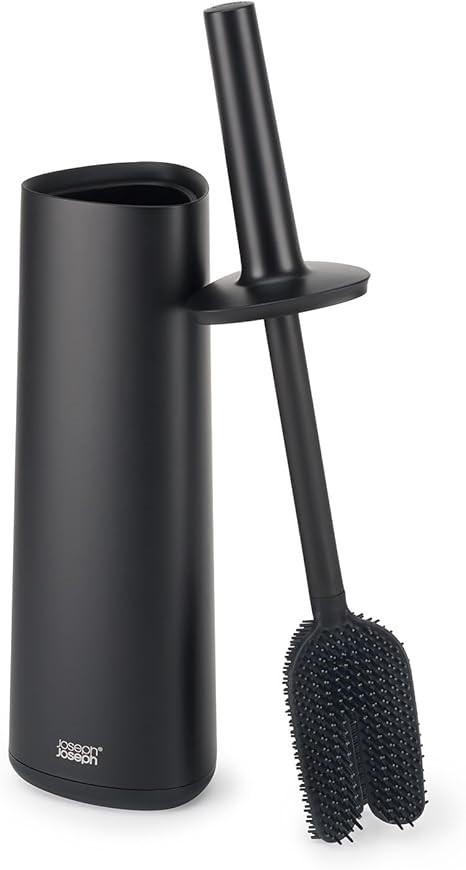 JOSEPH JOSEPH Flex 360, Advanced Smart Toilet Brush And Storage Holder Set.