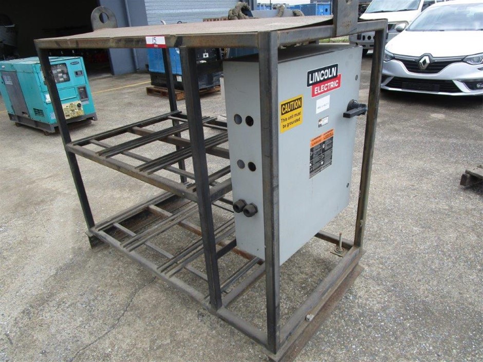 Lincold Electric 6 Pack Inverter Rack