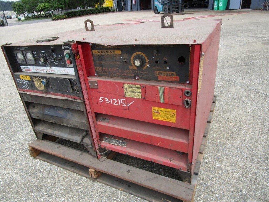 Lincoln DC600 Arc Welders x 2