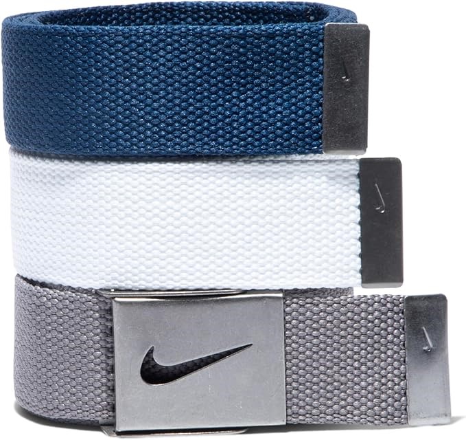 Nike Men's 3 Pack Golf Web Belt