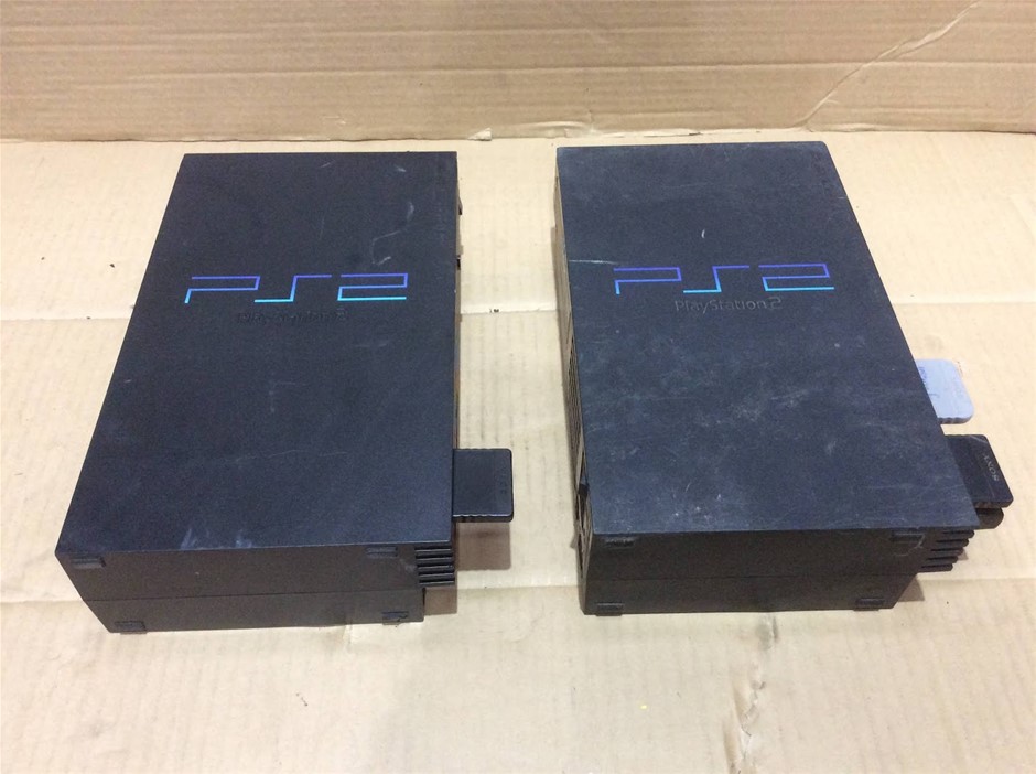 Sony PlayStation 2 PS2 Gaming Console (Lot of 2)