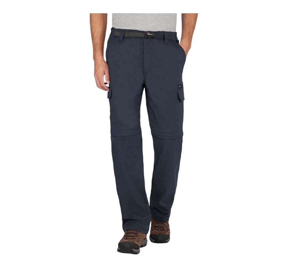 RIDGE POINT Men's Convertible Pants, Size 2XL (Length 34''), Cotton/Nylon,