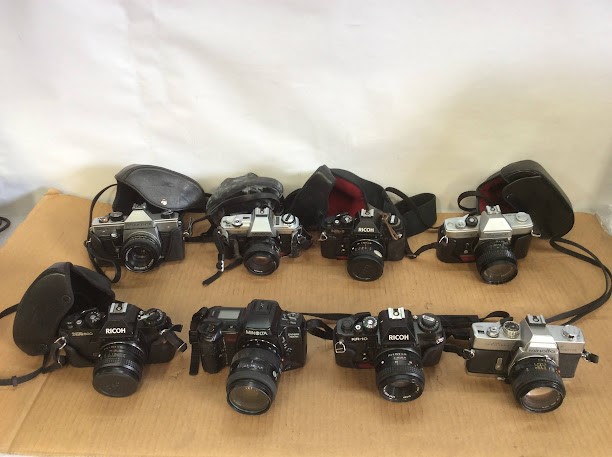 Seagull DF-1&Ricoh KR-5&Ricoh XR-500&Minolta 700si&Ricoh KR-10& SR-T 303b